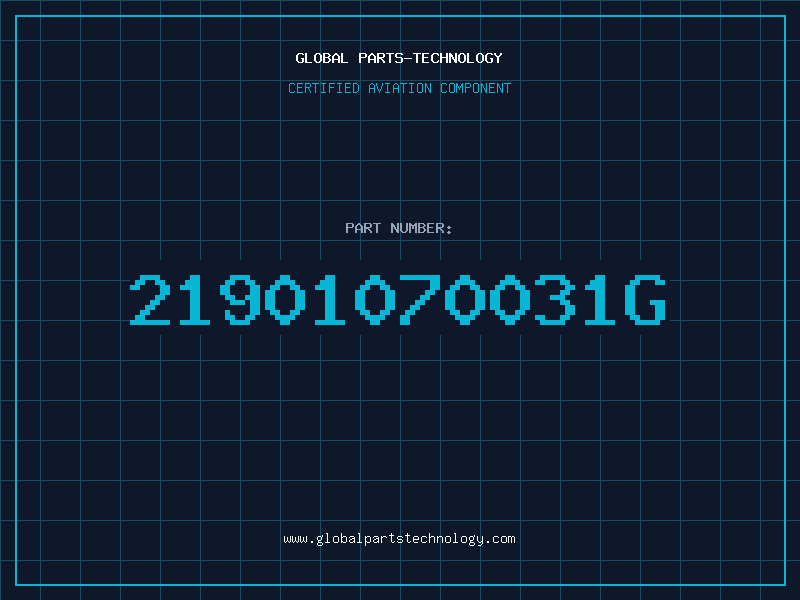Aviation Part 21901070031G