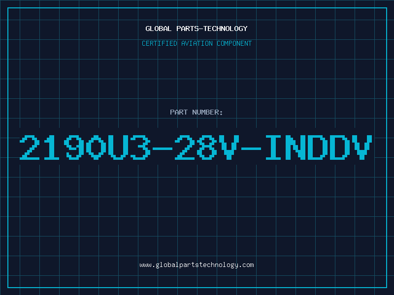 Aviation Part 2190U3-28V-INDDV
