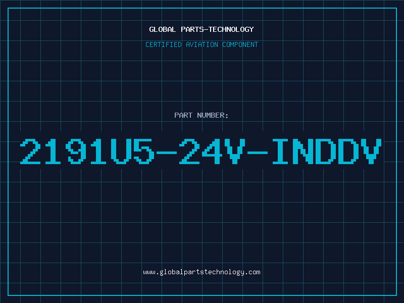 Aviation Part 2191U5-24V-INDDV