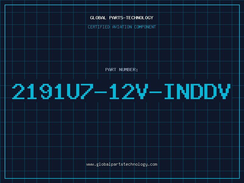 Aviation Part 2191U7-12V-INDDV