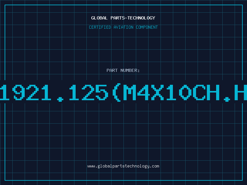 Aviation Part 21921.125(M4X10CH.HD