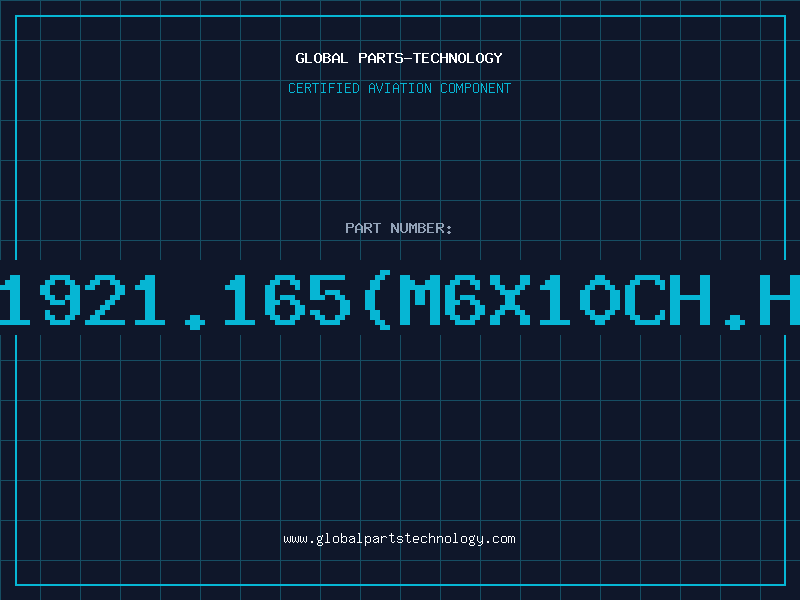 Aviation Part 21921.165(M6X10CH.HD
