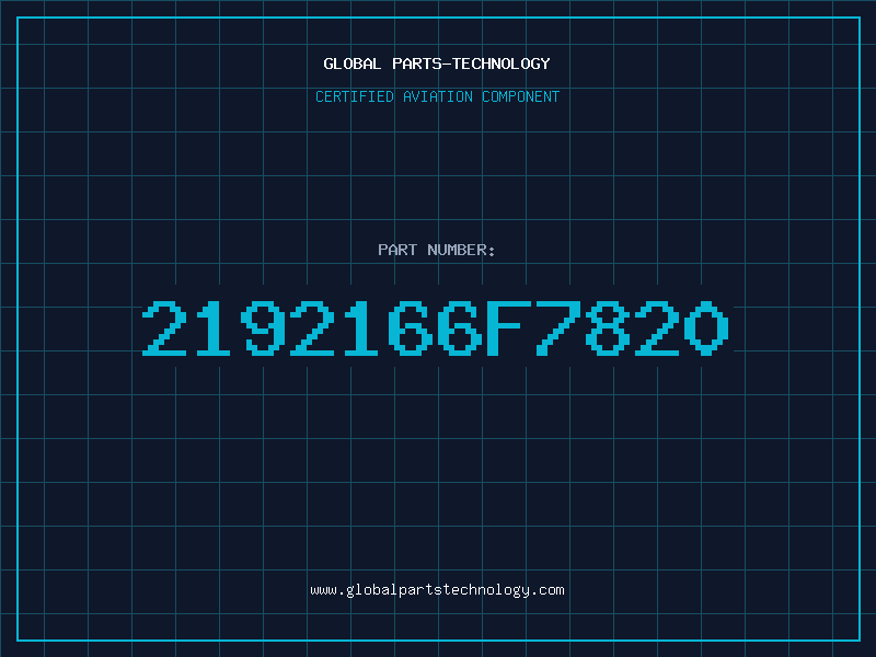 Aviation Part 2192166F7820