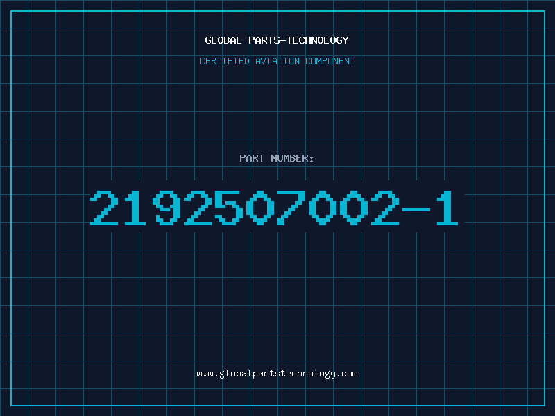 Aviation Part 2192507002-1