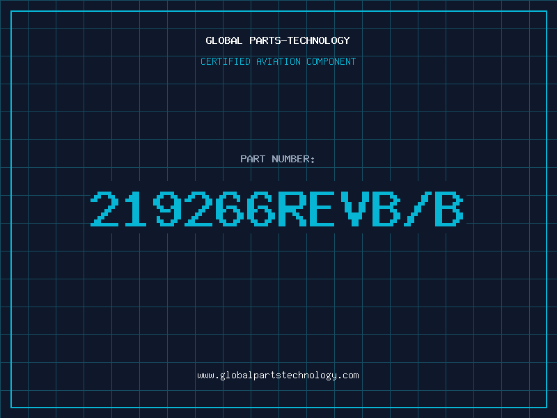 Aviation Part 219266REVB/B