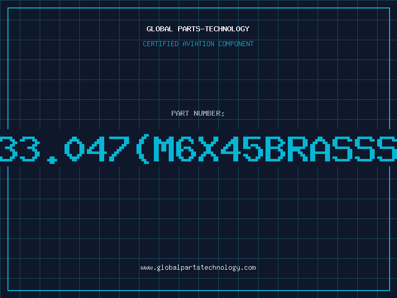 Aviation Part 21933.047(M6X45BRASSSTUD
