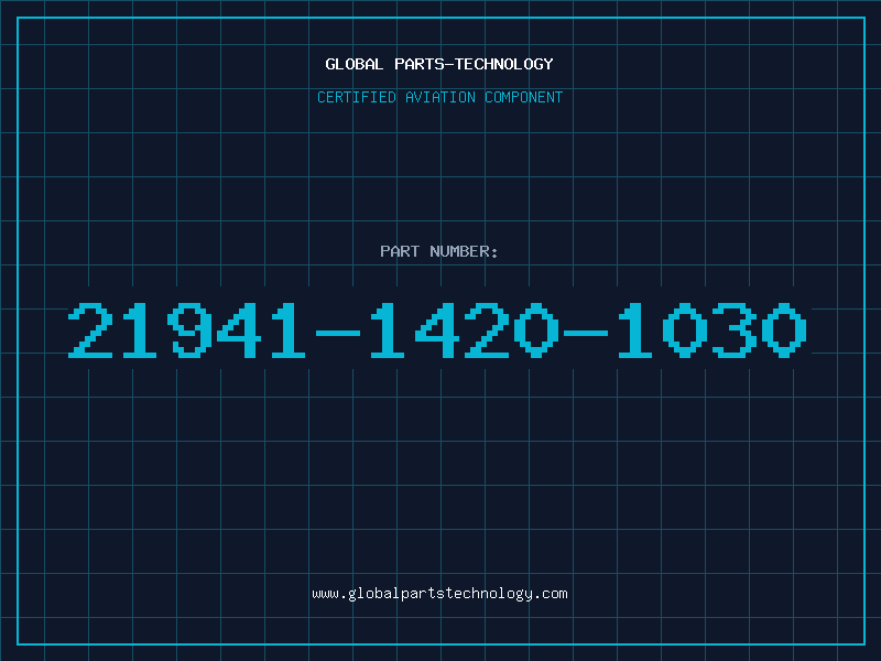 Aviation Part 21941-1420-1030