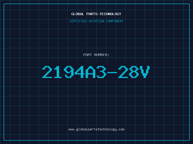 Aviation Part 2194A3-28V