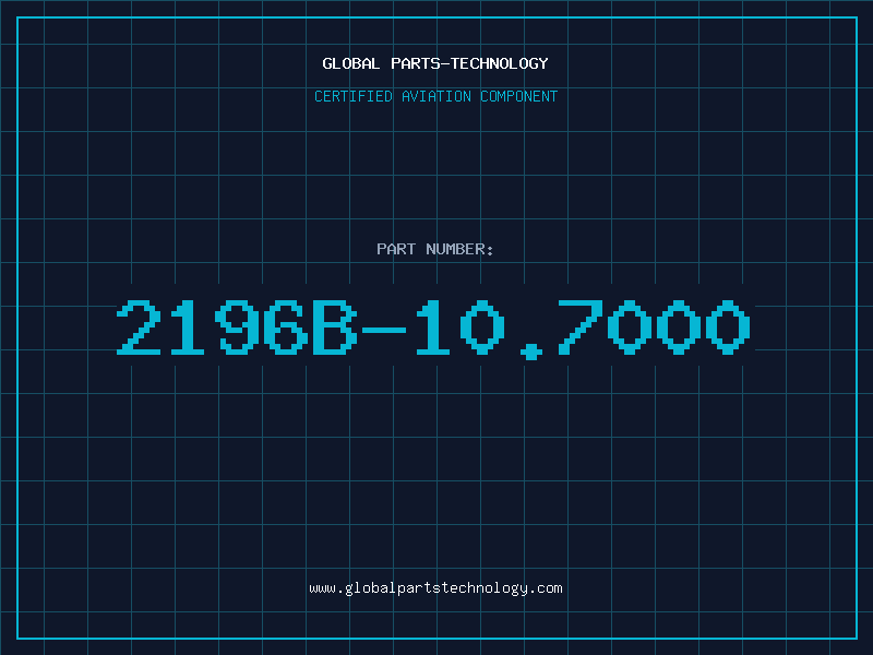 Aviation Part 2196B-10.7000
