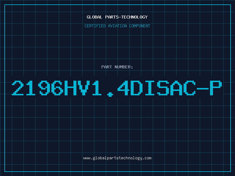 Aviation Part 2196HV1.4DISAC-P