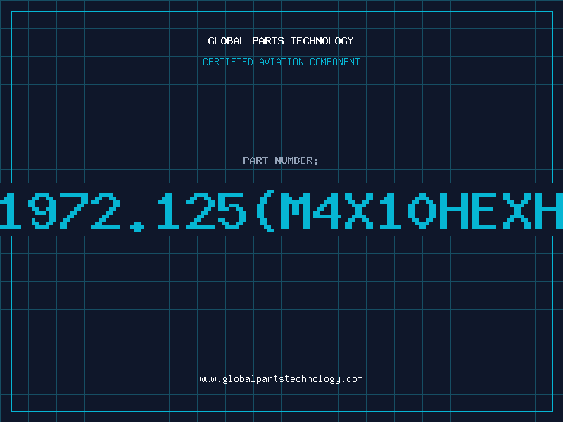 Aviation Part 21972.125(M4X10HEXHD