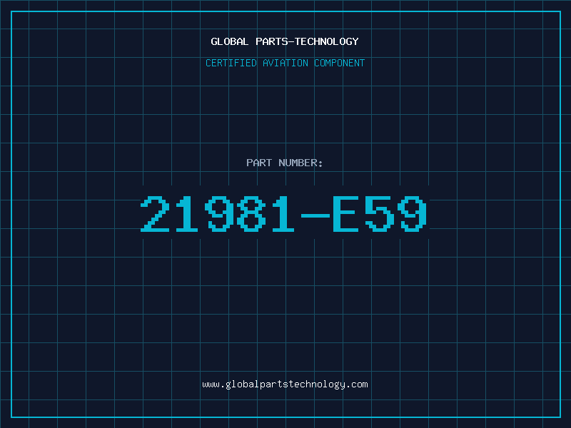 Aviation Part 21981-E59
