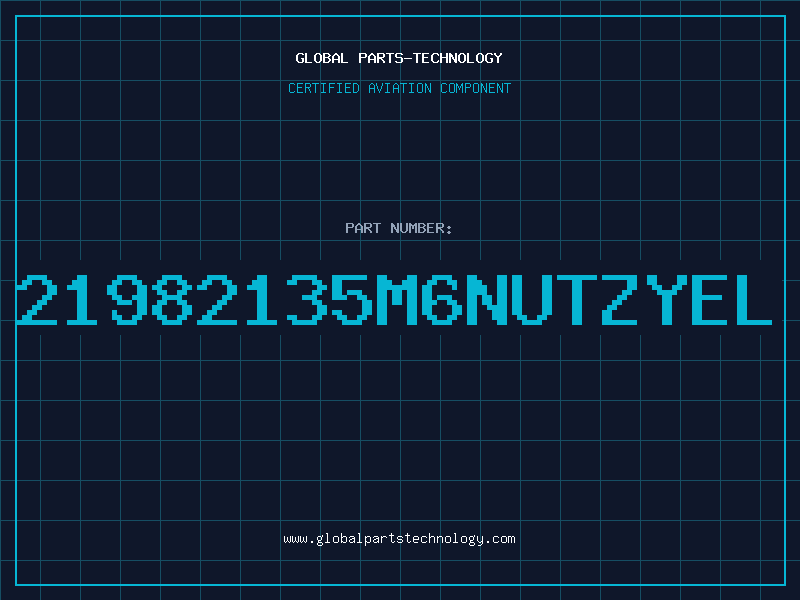 Aviation Part 21982135M6NUTZYEL