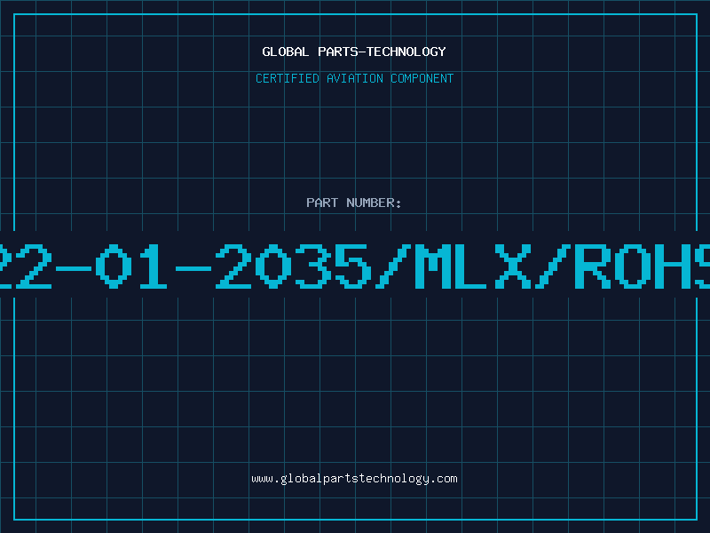 Aviation Part 22-01-2035/MLX/ROHS
