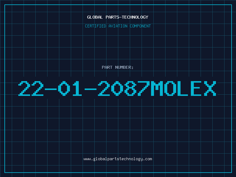 Aviation Part 22-01-2087Molex