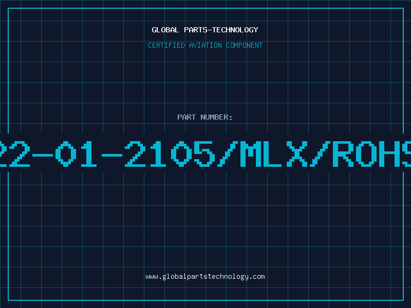 Aviation Part 22-01-2105/MLX/ROHS