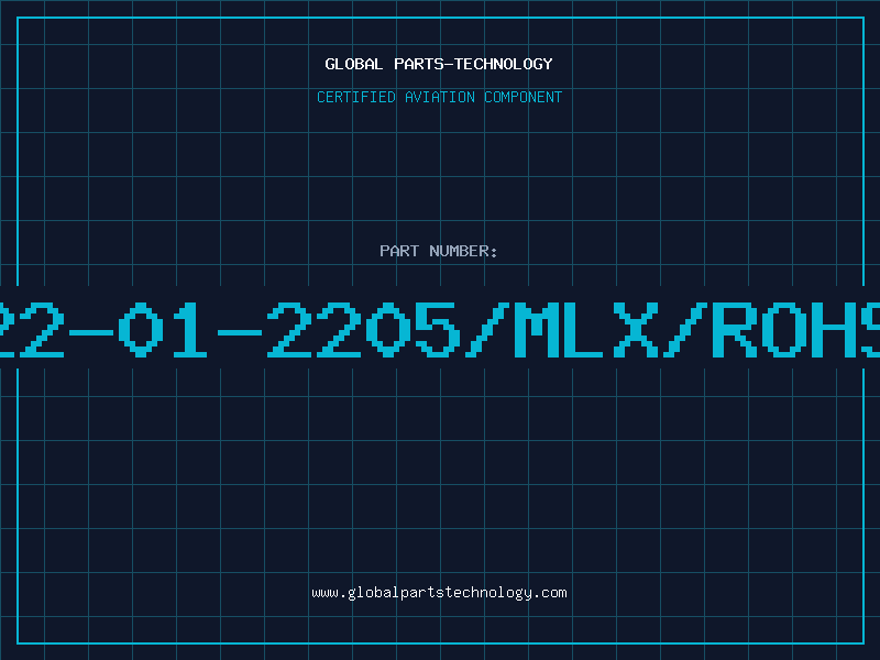 Aviation Part 22-01-2205/MLX/ROHS