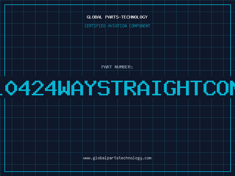 Aviation Part 22-03-10424WAYSTRAIGHTCONNECTOR