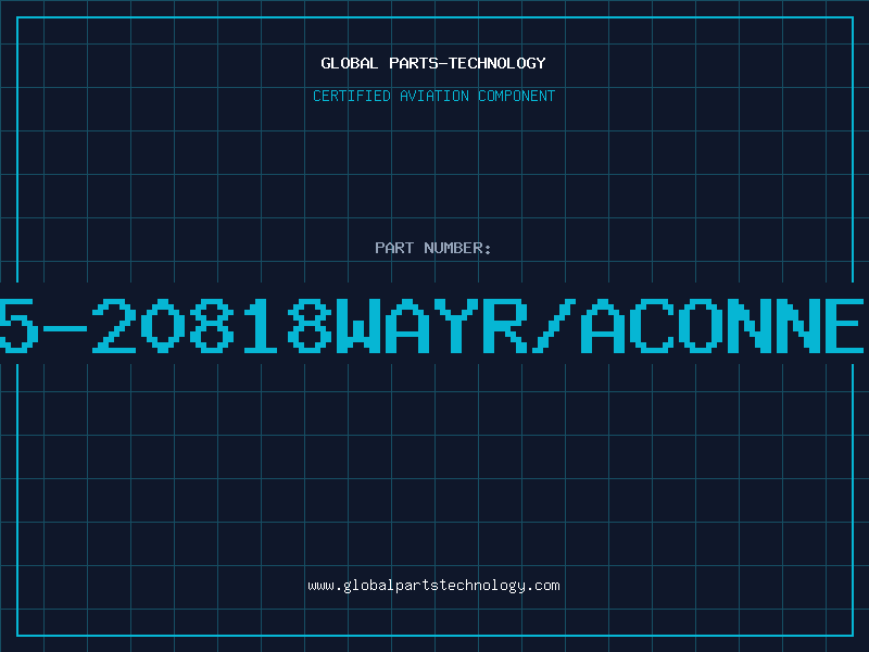 Aviation Part 22-05-20818WAYR/ACONNECTOR