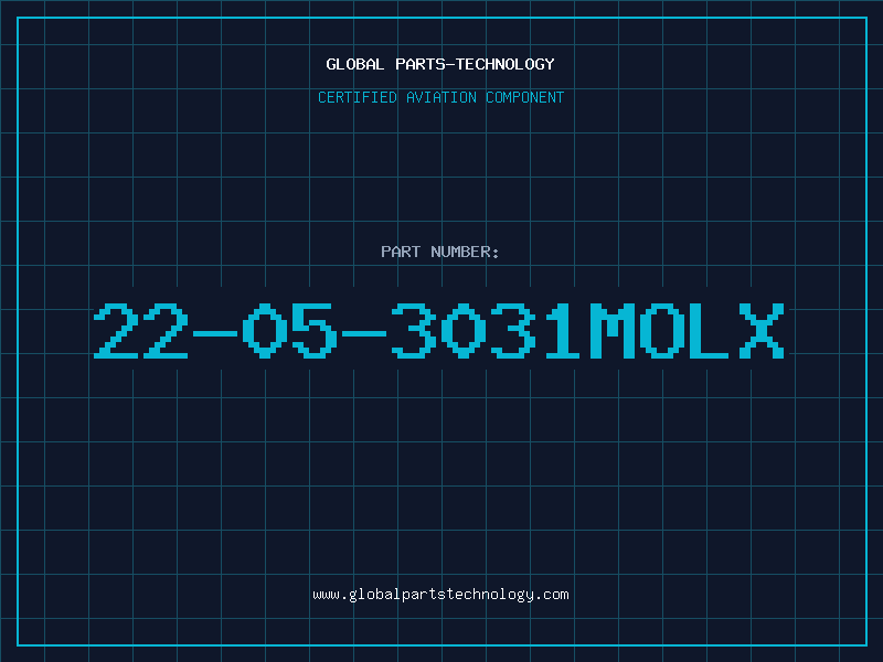 Aviation Part 22-05-3031MOLX