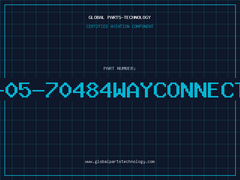 Aviation Part 22-05-70484WAYCONNECTOR