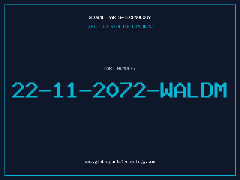Aviation Part 22-11-2072-WALDM