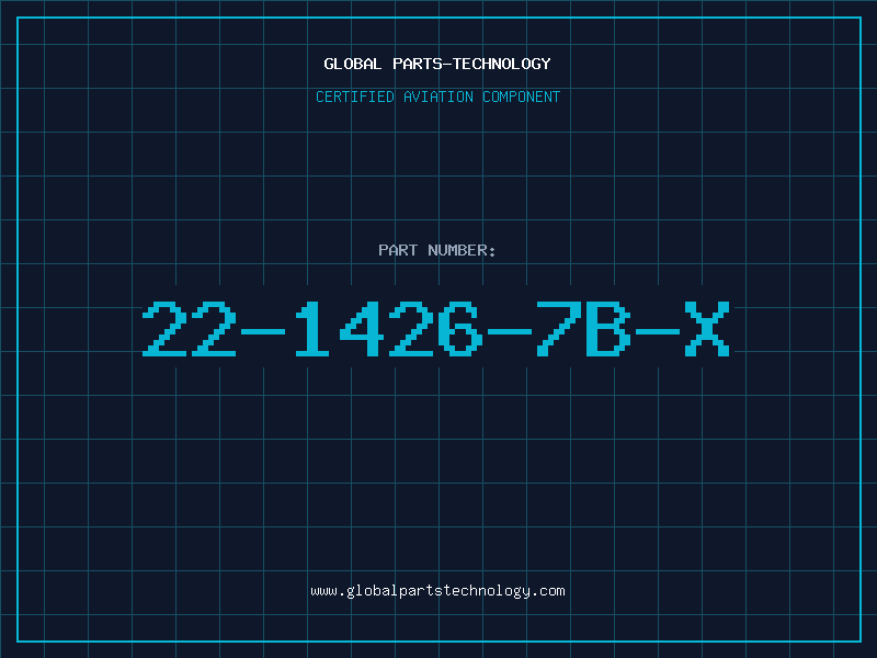 Aviation Part 22-1426-7B-X