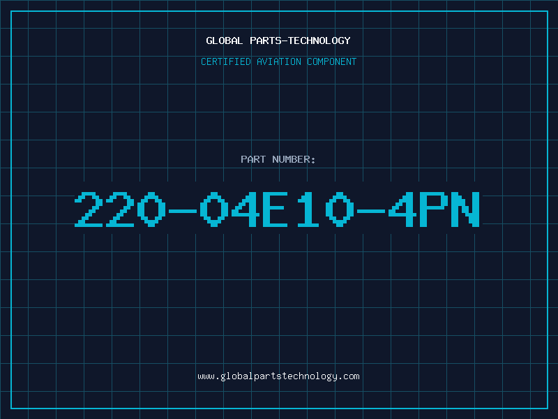 Aviation Part 220-04E10-4PN