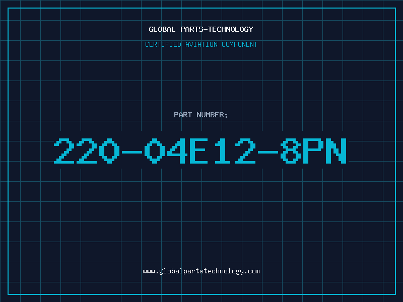 Aviation Part 220-04E12-8PN