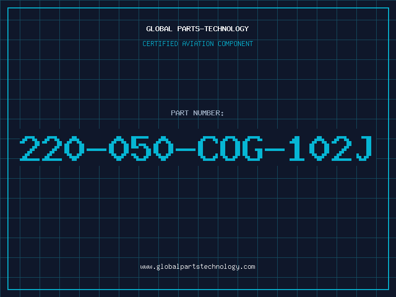 Aviation Part 220-050-COG-102J