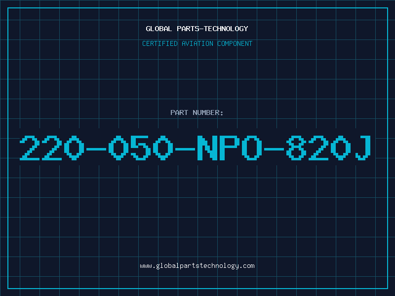 Aviation Part 220-050-NPO-820J