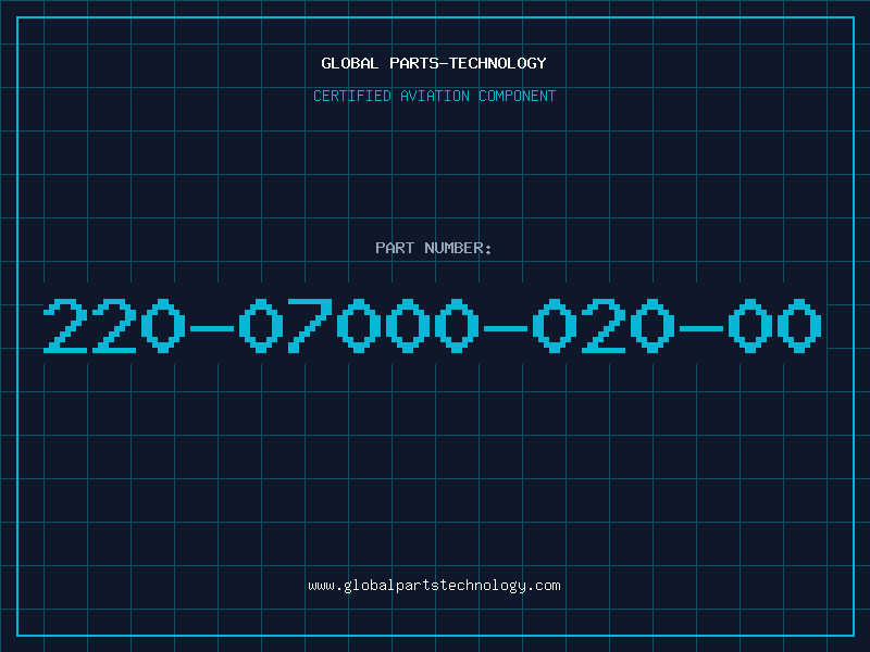 Aviation Part 220-07000-020-00
