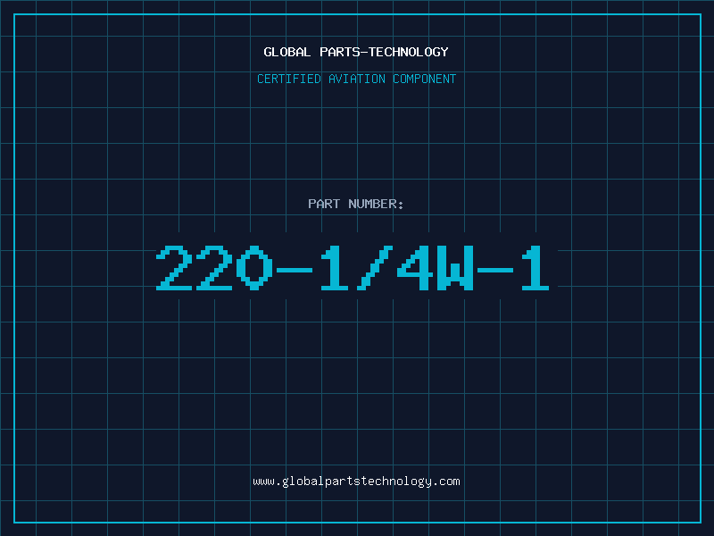 Aviation Part 220-1/4W-1