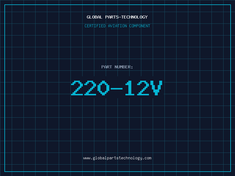 Aviation Part 220-12V