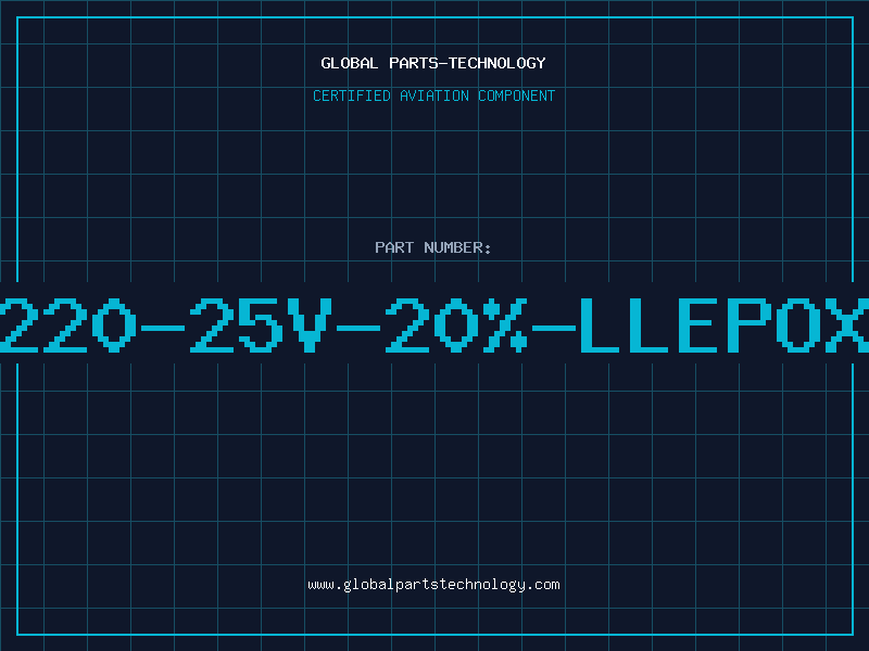 Aviation Part 220-25V-20%-LLEPOX