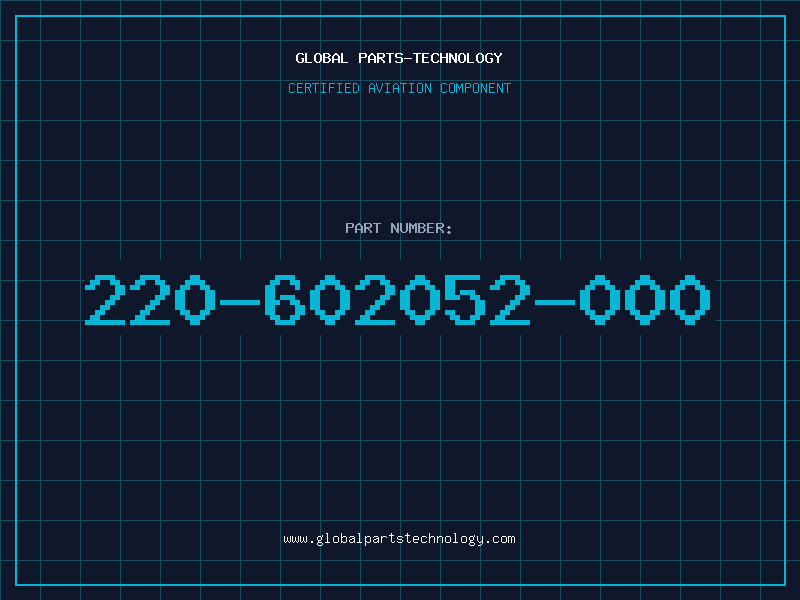Aviation Part 220-602052-000