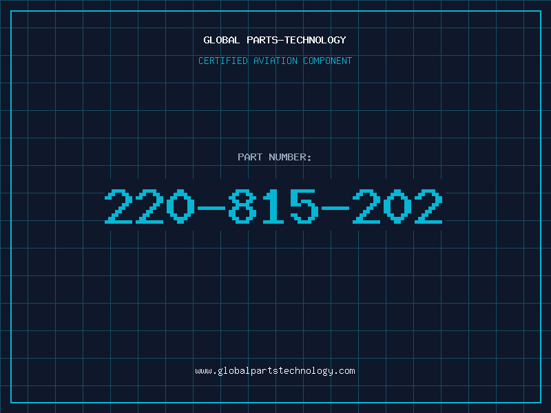 Aviation Part 220-815-202