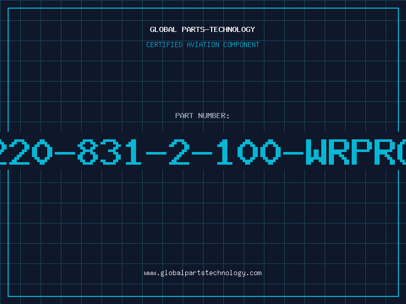 Aviation Part 220-831-2-100-WRPRO