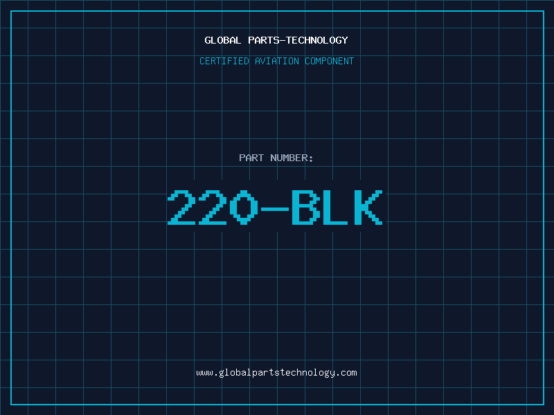Aviation Part 220-BLK