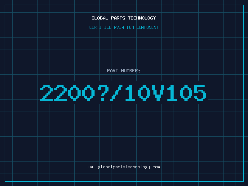Aviation Part 2200Âµ/10V105Â°