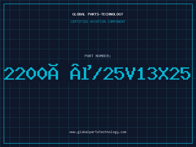 Aviation Part 2200Âµ/25V13X25