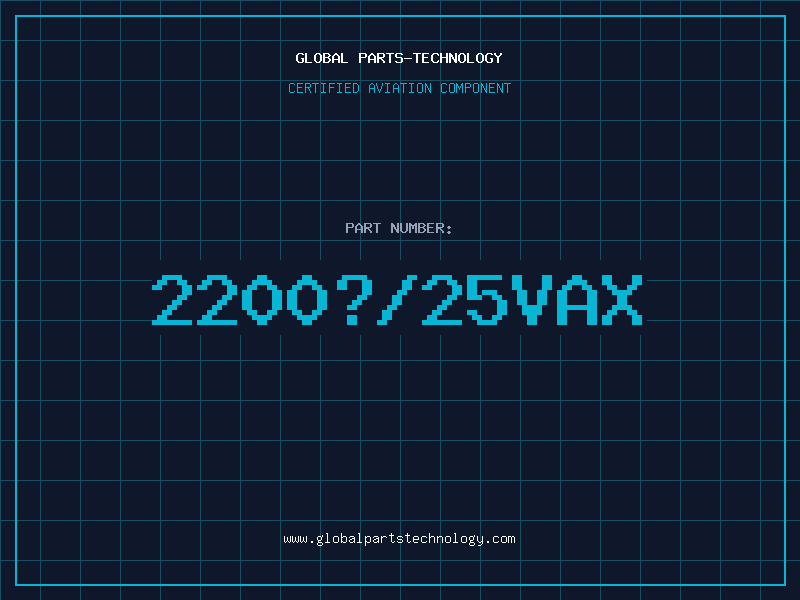 Aviation Part 2200Âµ/25VAX