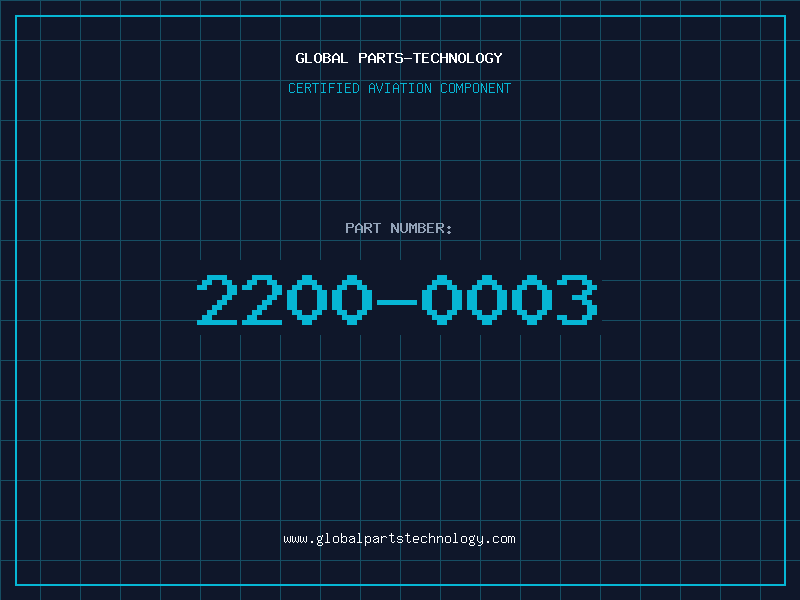 Aviation Part 2200-0003