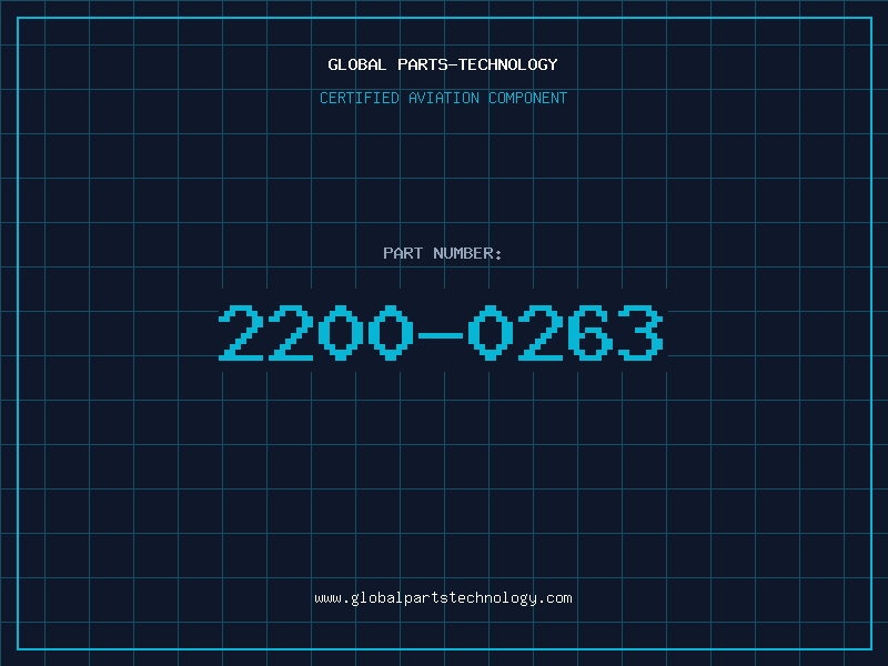 Aviation Part 2200-0263