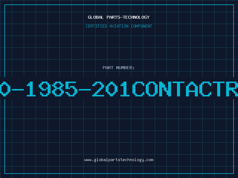 Aviation Part 2200-1985-201CONTACTREED