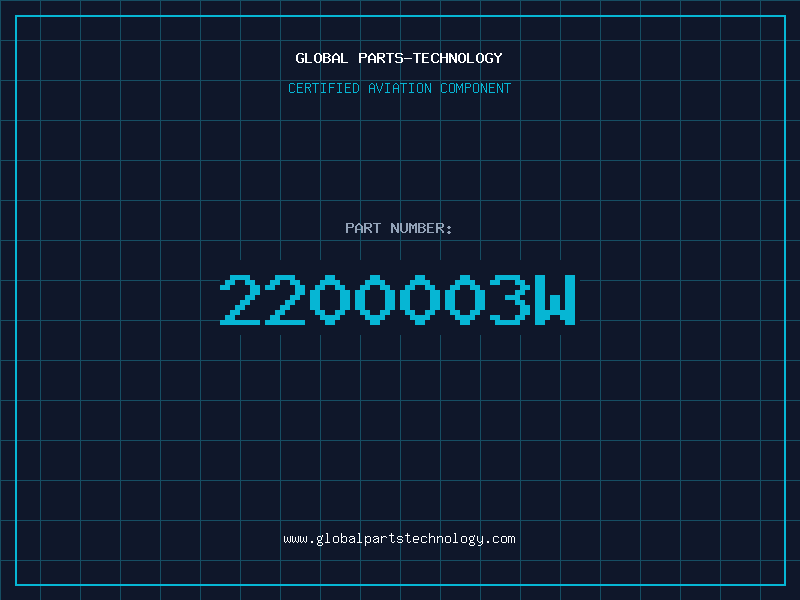 Aviation Part 2200003W
