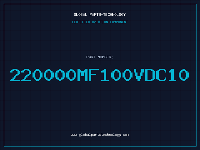 Aviation Part 220000MF100VDC10