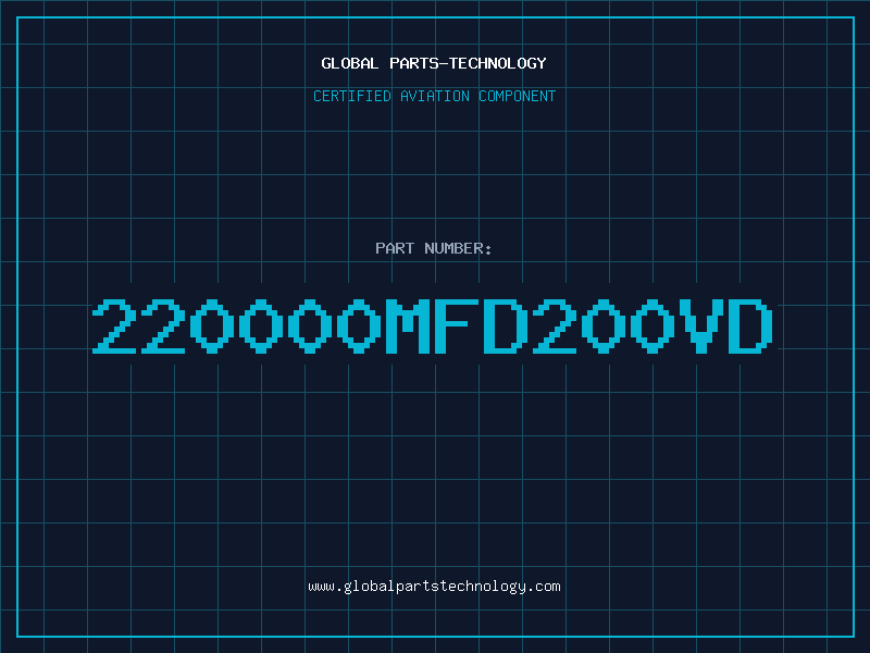 Aviation Part 220000MFD200VD