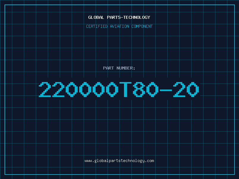 Aviation Part 220000T80-20