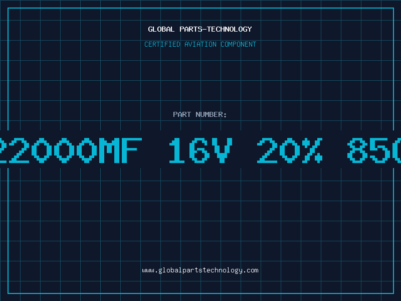 Aviation Part 22000MF 16V 20% 85o